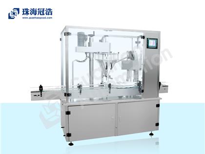 全自動(dòng)粉劑灌裝旋蓋一體機