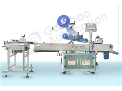 全自動(dòng)自動(dòng)上料臥式圓瓶貼標機 