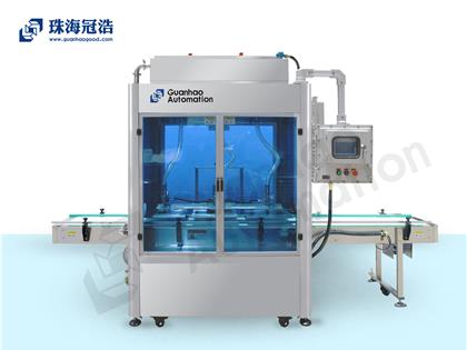 全自動(dòng)3頭防爆酒精灌裝機