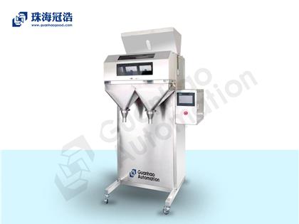 半自動(dòng)雙頭顆粒灌裝機